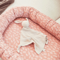 Image showing the Bunny Comforter, Nougat product.