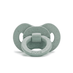 Image showing the Natural Rubber Latex Orthodontic Bamboo Dummy, 0 - 6 Months, Mineral Green product.