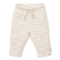 Image showing the Baby Bunny Stripes Leggings, 4 - 6 Months, Sand product.
