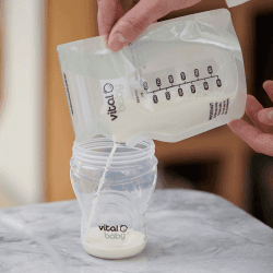 Image showing the NURTURE Pack of 30 Breast Milk Storage Bags product.