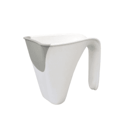Image showing the Washy Bath Jug, White/Grey product.
