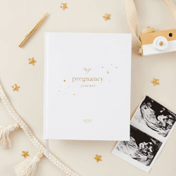 Image showing the My Pregnancy Journal, White product.