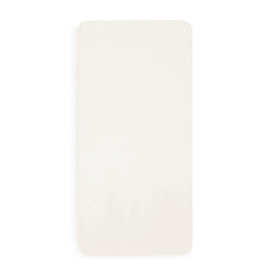 Image showing the Pack of 2 Jersey Fitted Cot Sheets, Ivory product.