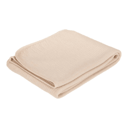 Image showing the Pure Summer Baby Blanket, 70 x 100cm, Beige product.