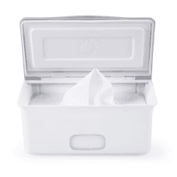 Image showing the Baby Wipes Dispenser, Grey product.