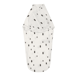 Image showing the Cozy Swaddle Bag, 0.7 Tog, 0 - 3 Months, Bricks Milky product.