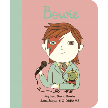 Image showing the Little People, Big Dreams Little People Big Dreams: David Bowie My First, Pink product.