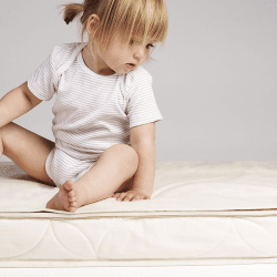Image showing the Waterproof Mattress Protector for SnuzKot, Natural product.