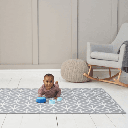 Image showing the Large Puzzle Play Mat, Grey product.