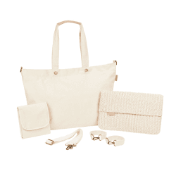 Image showing the Tote Changing Bag, Bloom product.