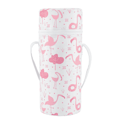 Image showing the Insulated Bottle Carrier, Pink product.