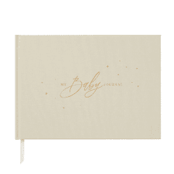 Image showing the My Baby Memory Journal (Cloth Cover), Ivory product.