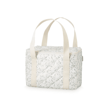 Image showing the Insulated Cooler Bag with Print, Green Leaves product.
