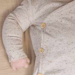 Image showing the Baby Bunny Cardigan Wrap, 2 - 4 Months, Sand product.