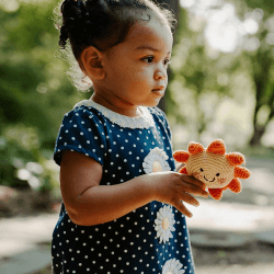 Image showing the Friendly Sun Rattle product.