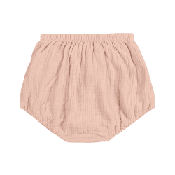 Image showing the Muslin Bloomer GOTS, 3 - 6 Months, Powder Pink product.