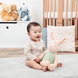 Image showing the Disney Cuddly Piglet Soft Toy, Multi product.
