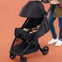 Image showing the Metro+ Compact Pushchair, Black product.