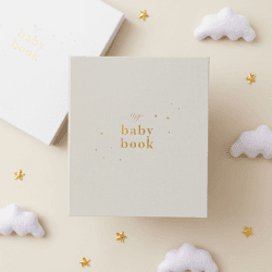 Image showing the My Baby Memory Book (Cloth Cover), Misty product.