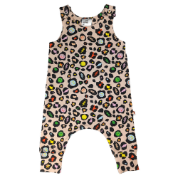 Image showing the Sleeveless Romper, 3 - 6 Months, Electric Leopard product.
