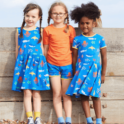 Image showing the Basic Organic Cotton T-Shirt, 3 - 6 Months, Orange product.