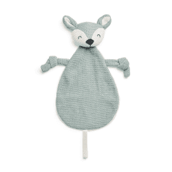 Image showing the Comforter with Dummy Holder Deer, Ash Green product.