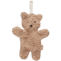 Image showing the Comforter with Dummy Holder Teddy Bear, Biscuit product.