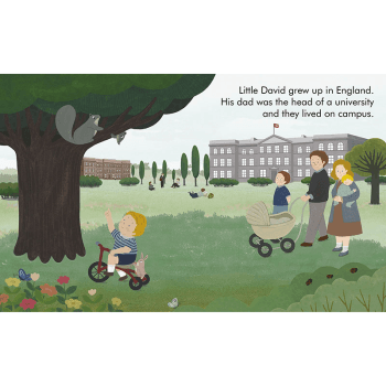 Image showing the Little People, Big Dreams David My First, Green product.