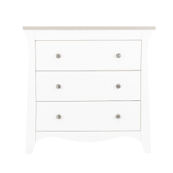 Image showing the Clara Chest of Drawers With Changing Unit, Driftwood Ash product.