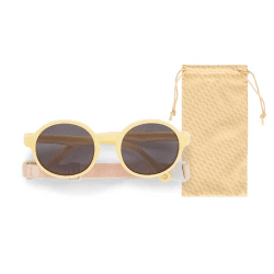 Image showing the Fiji Baby Sunglasses, 6 Months+, Yellow product.