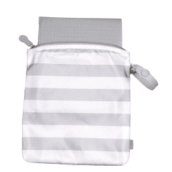 Image showing the On the Go Changing Mat & Bag, Grey/White product.