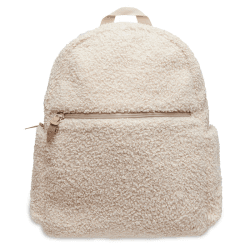 Image showing the Boucle Backpack Changing Bag, Natural product.