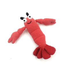 Image showing the Lobster Rattle, Red product.
