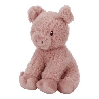 Image showing the Little Farm Pig Soft Toy, 17cm product.