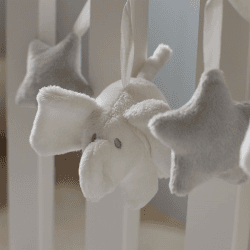 Image showing the Activity Spiral Toy, White/Grey product.