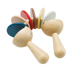 Image showing the Wooden Clatter Toy, Multi product.