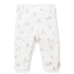 Image showing the Baby Bunny Leggings, 2 - 4 Months, White product.