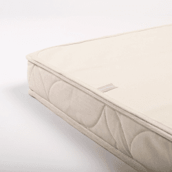Image showing the Waterproof Cot Mattress Protector, W60 x L120cm, Natural product.
