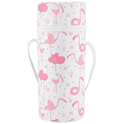 Image showing the Insulated Bottle Carrier, Pink product.