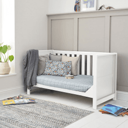 Image showing the Tivoli 3 in 1 Cot Bed, White product.