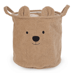 Image showing the Teddy Basket Large, Brown product.