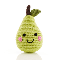 Image showing the Friendly Pear Rattle product.