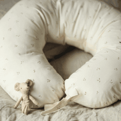 Image showing the Printed Nursing Pillow, Nettle Scatter product.