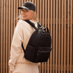Image showing the Lola Eco Changing Backpack, Black product.