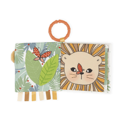 Image showing the Activity Pram Book, The Curious Lion product.