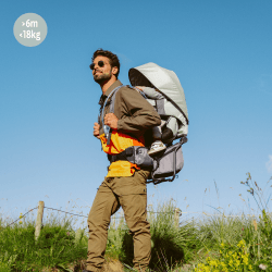 Image showing the Moov & Hike Baby & Child Carrier, Sage Green product.
