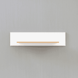 Image showing the Rafi Shelf, Oak/White product.