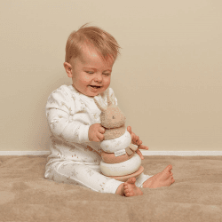 Image showing the Baby Bunny Rocking Ring Stacker product.