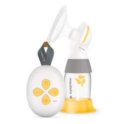 Image showing the Solo Single Electric Breast Pump, Yellow product.
