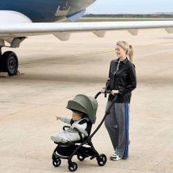 Image showing the Airo Compact Pushchair, Sage Green product.